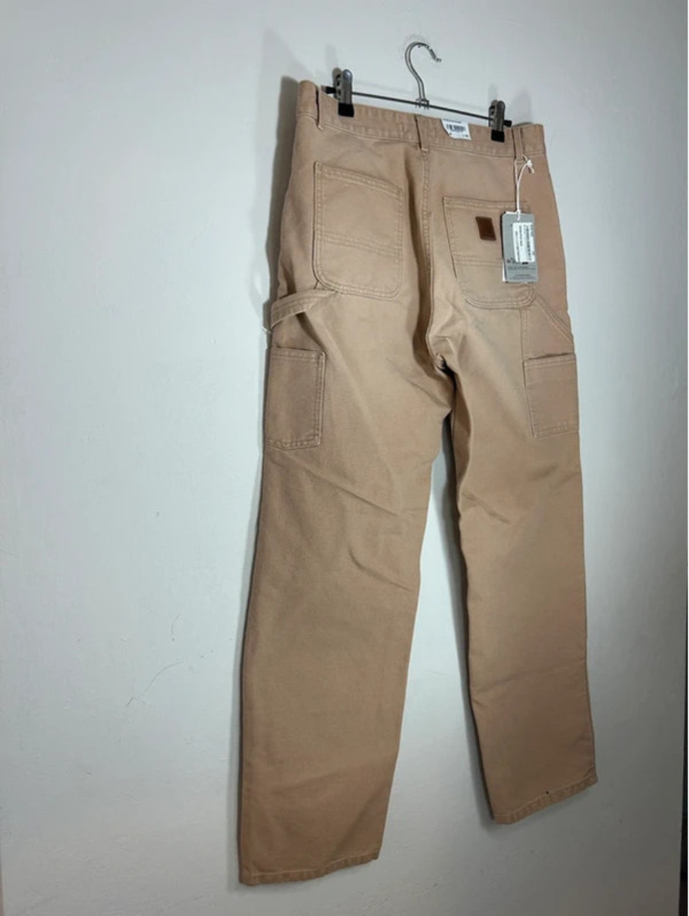NEW Carhartt Tan Cargo Workwear Straight Leg Pants - Picture 2 of 5